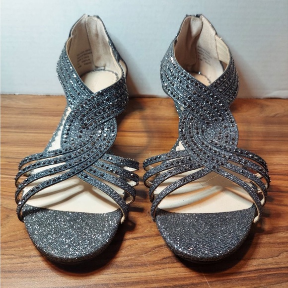 Charter Club Shoes - Charter Club dressy sandals size 9.5 silver